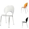 GHẾ CAFE TRONG SUỐT GHOST-863 NHỰA PC-POLYCARBONATE