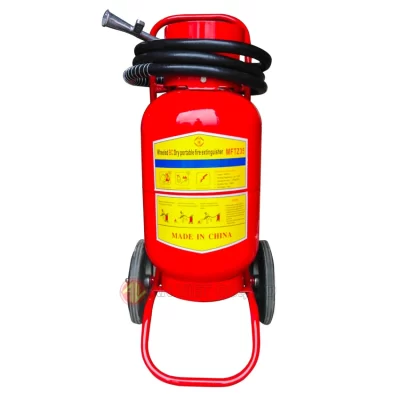 Cơ sở bán Bình chữa cháy xe đẩy bột khí ABC 35kg - MFTZL35